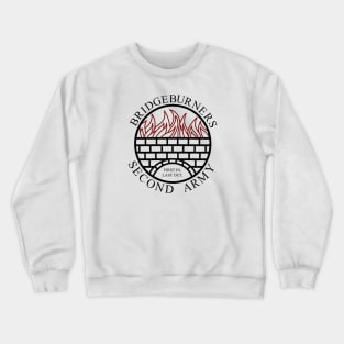 Bridgeburners Text Crewneck Sweatshirt